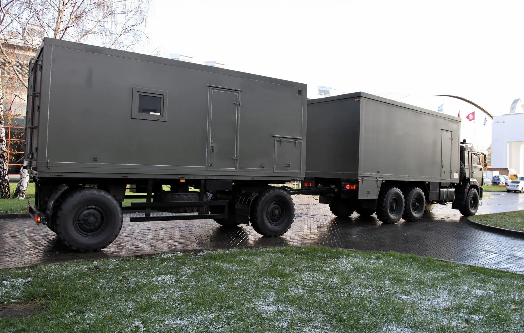 Полевой автоклуб ПАК-07 на шасси КамАЗ-43118