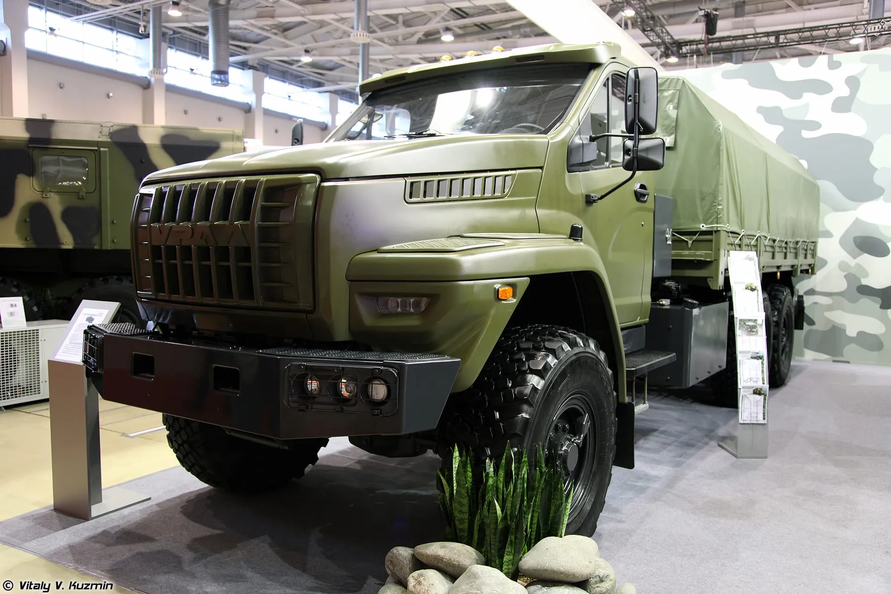 Кабина Урал Next, заимствованная у семейства ГАЗон Next