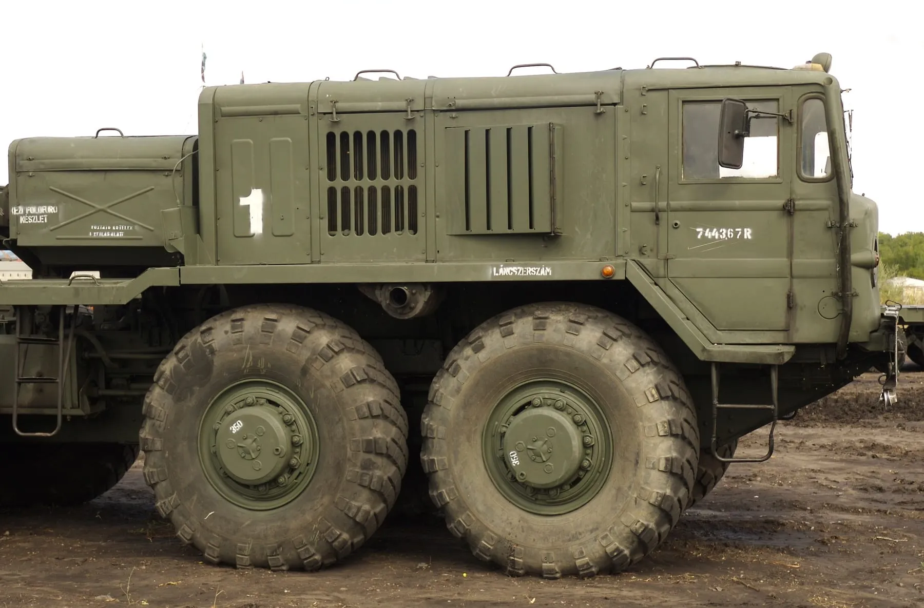 МАЗ-537Г в венгерской армейской окраске
