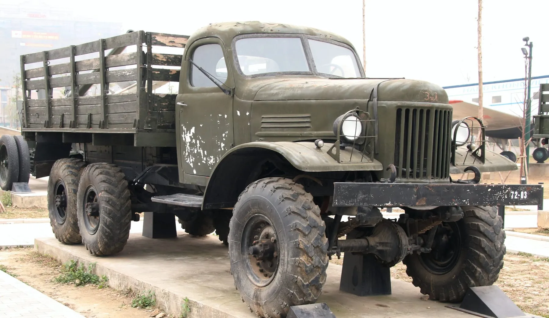 ЗИЛ-157 на выставке военной техники