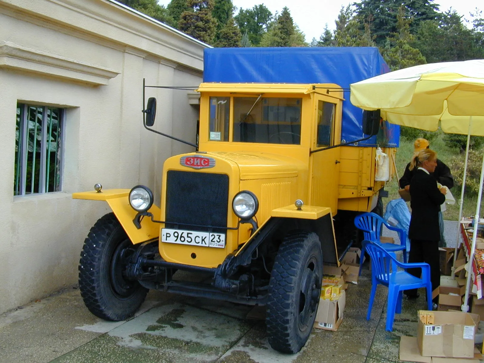 ЗИС-5, работавший на чайной фабрике в Сочи