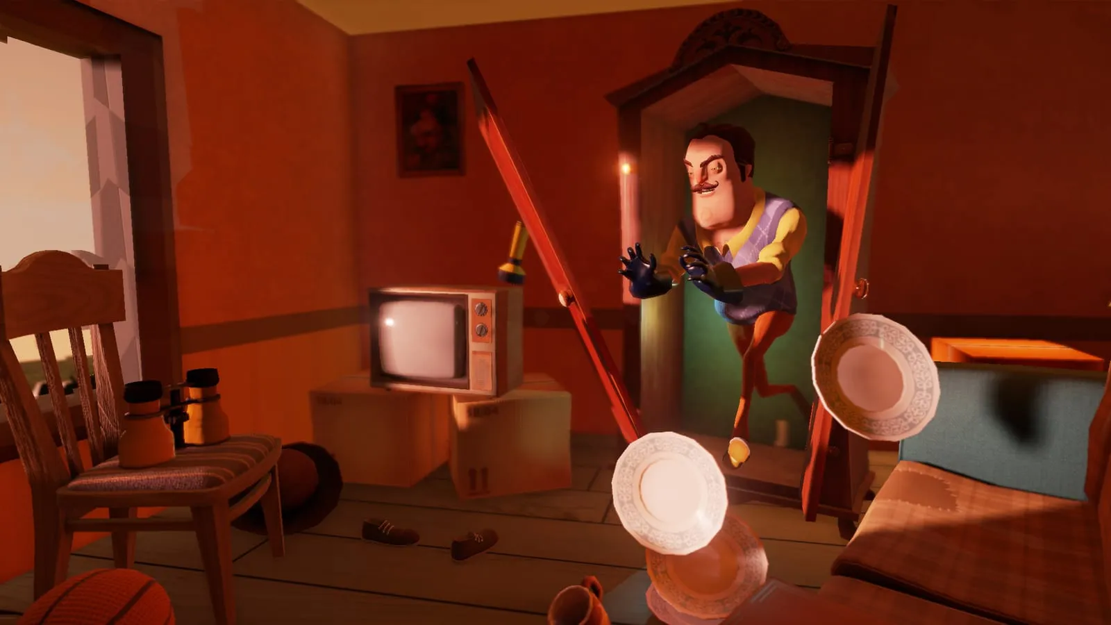 Hello Neighbor: кадр из игры