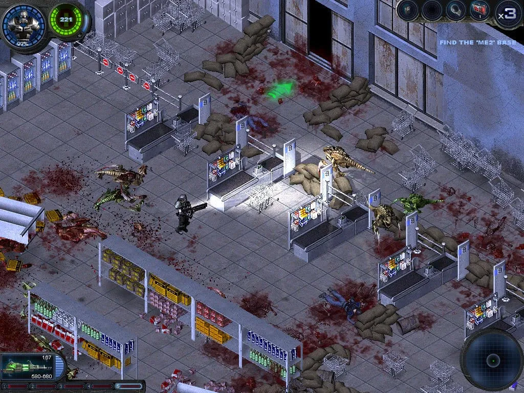 Alien Shooter 2: Reloaded: кадр из игры