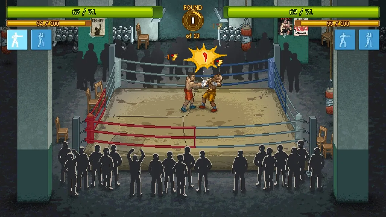 Punch Club: кадр из игры