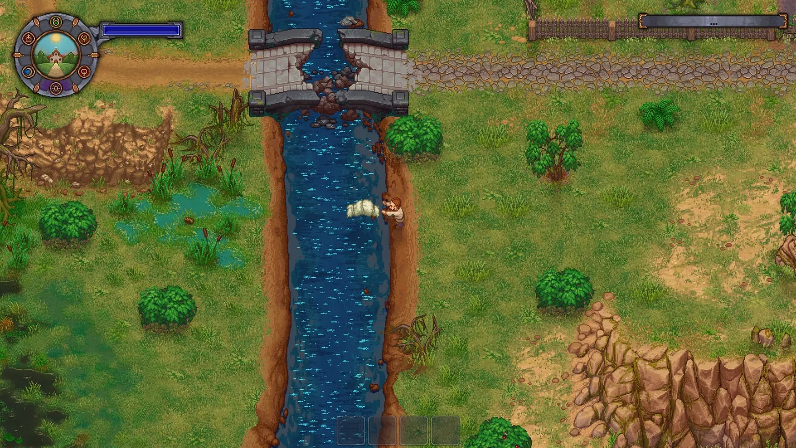 Graveyard Keeper: кадр из игры