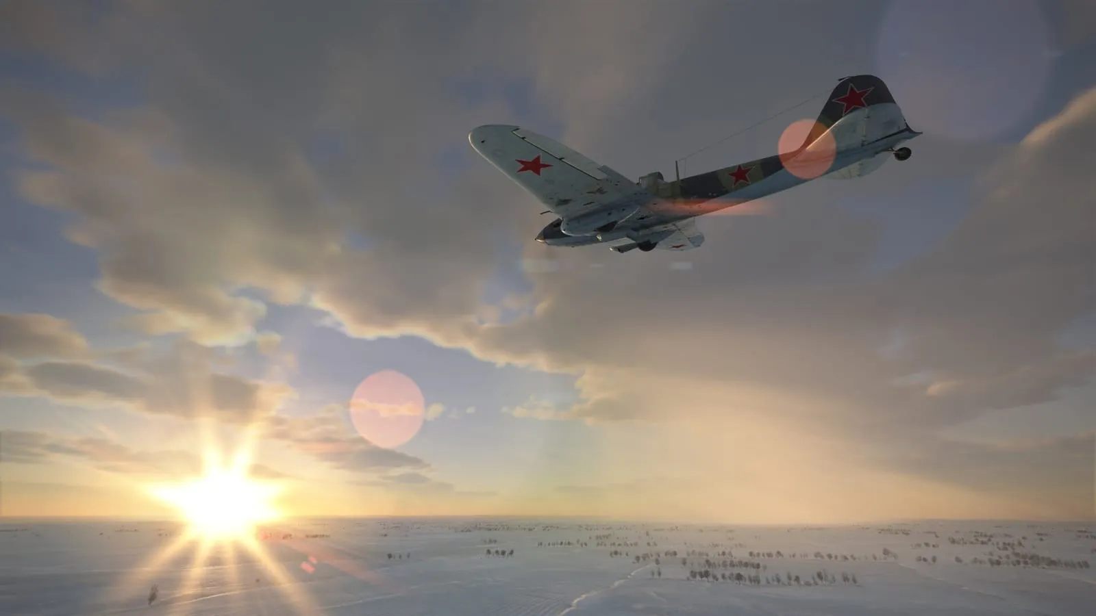 Ил-2 Штурмовик: Битва за Сталинград: кадр из игры