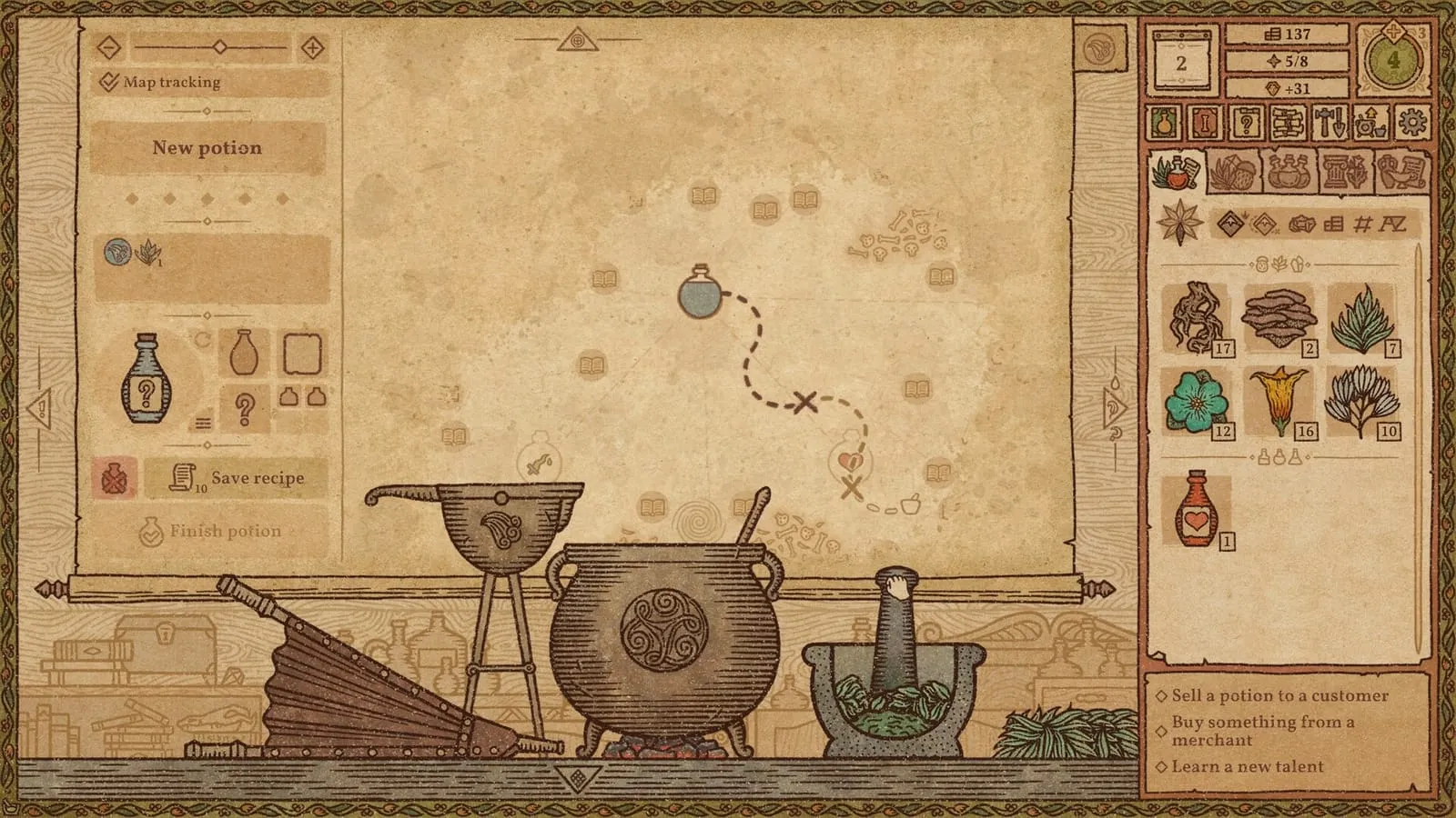 Potion Craft: Alchemist Simulator: кадр из игры