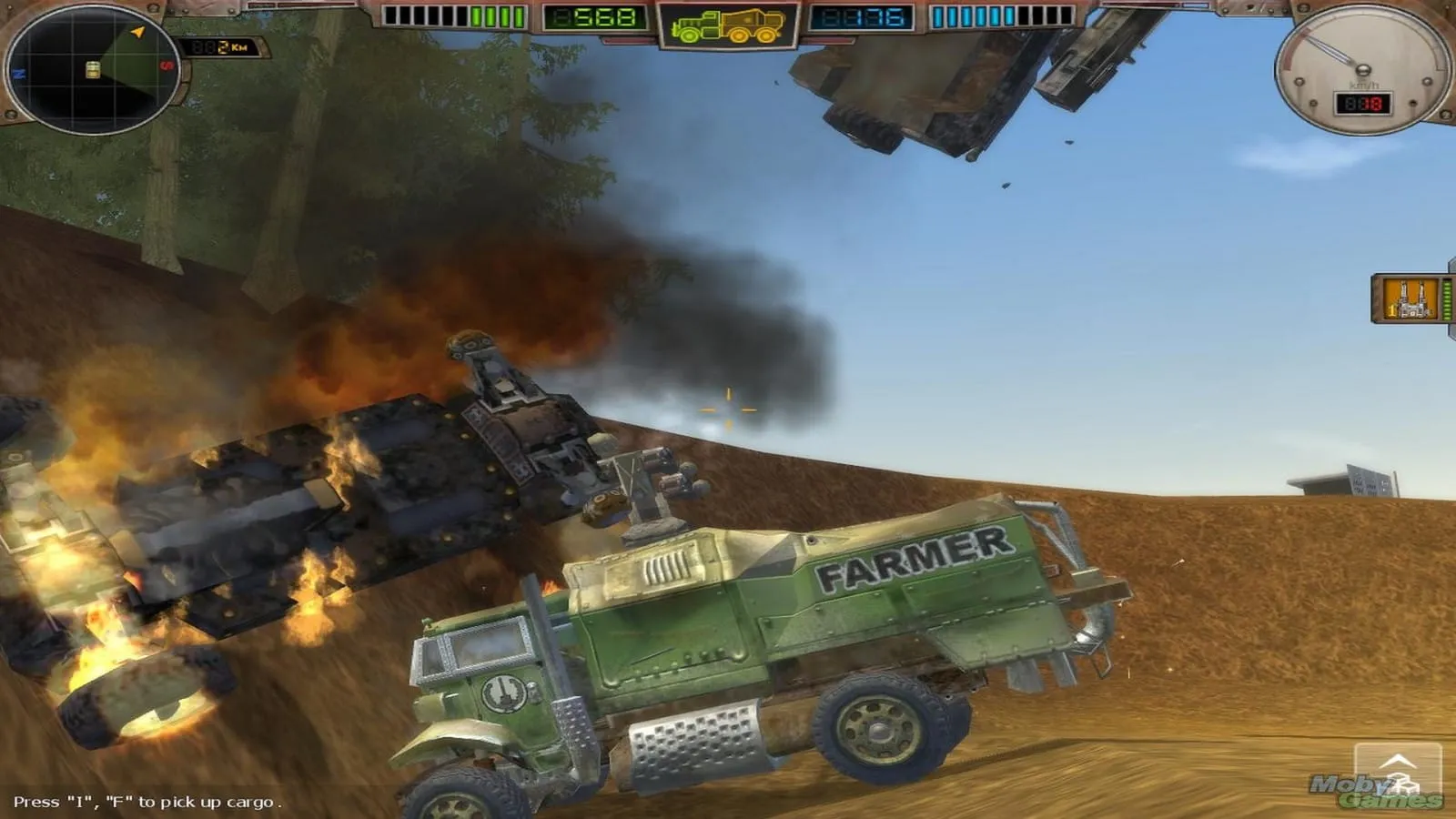 Hard Truck Apocalypse / Ex Machina: кадр из игры