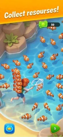 Fishdom: кадр из игры