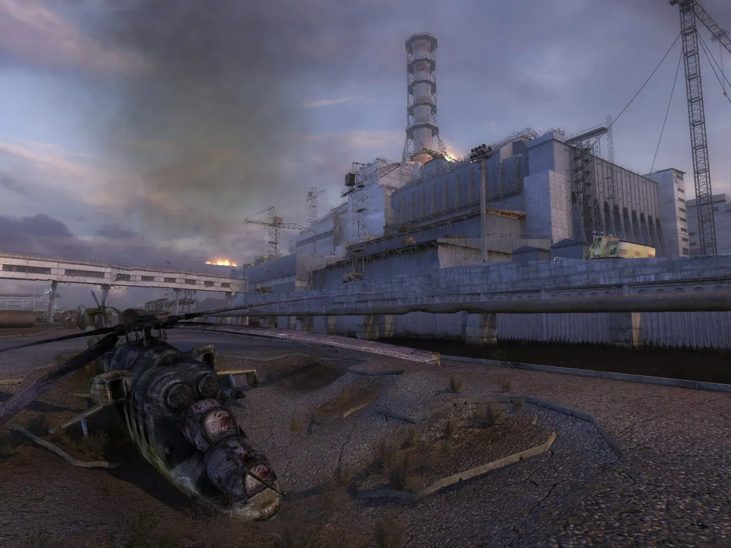 S.T.A.L.K.E.R.: Shadow of Chernobyl: кадр из игры