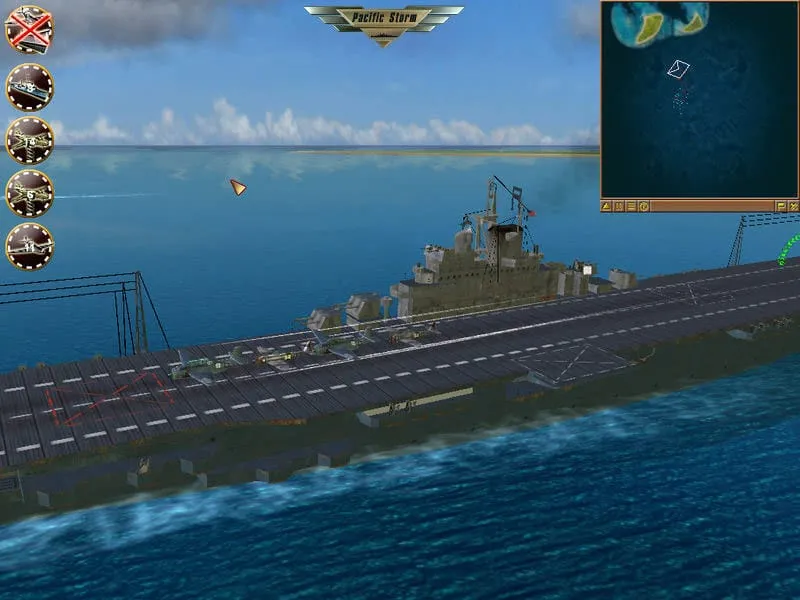 Pacific Storm: кадр из игры