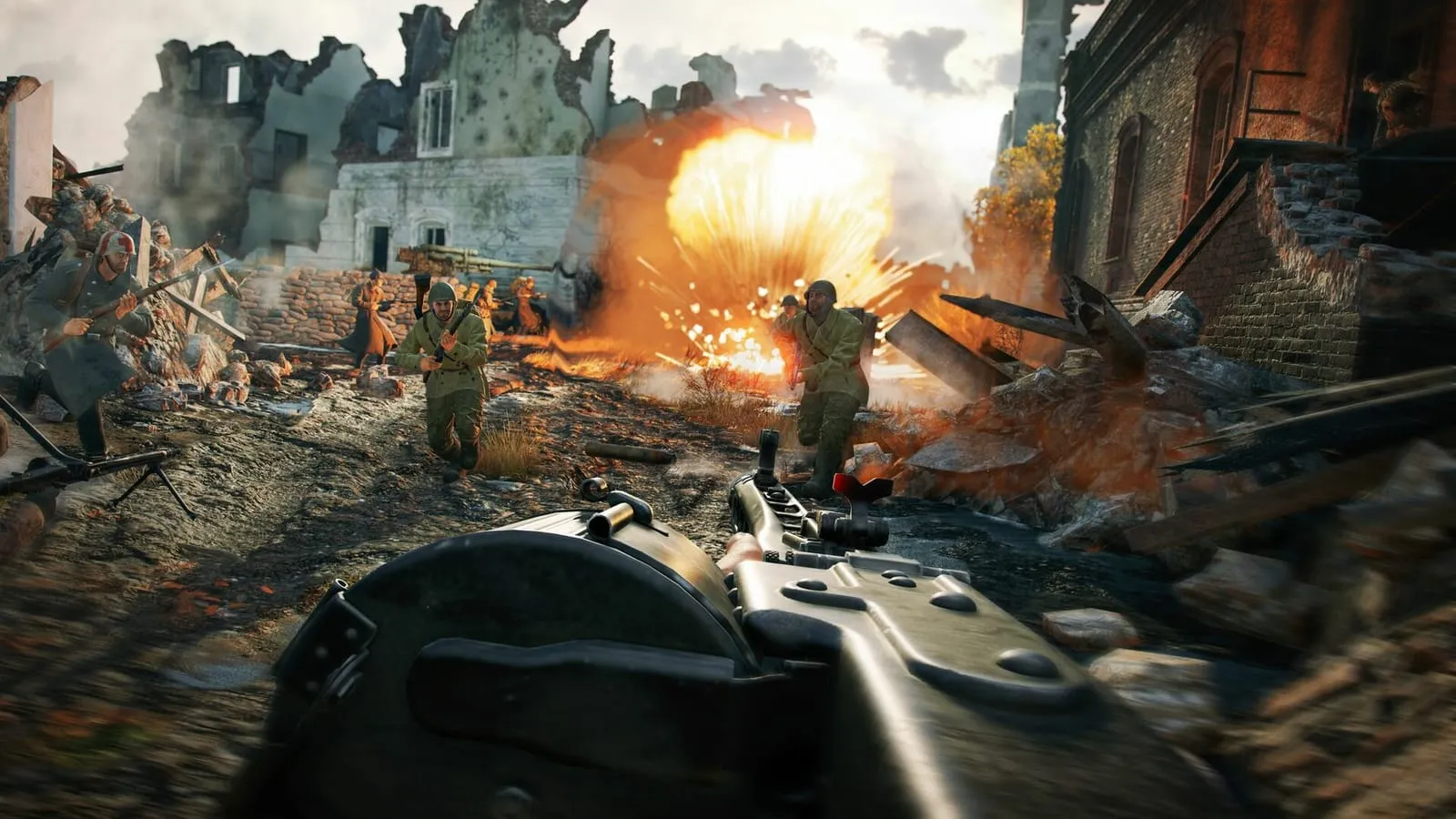 Enlisted: кадр из игры