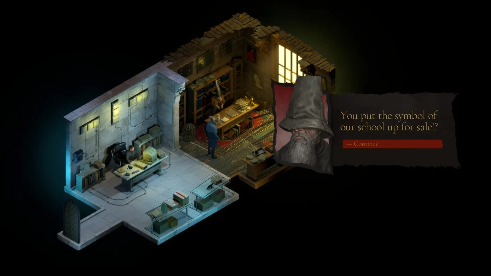 The Bookwalker: Thief of Tales: кадр из игры