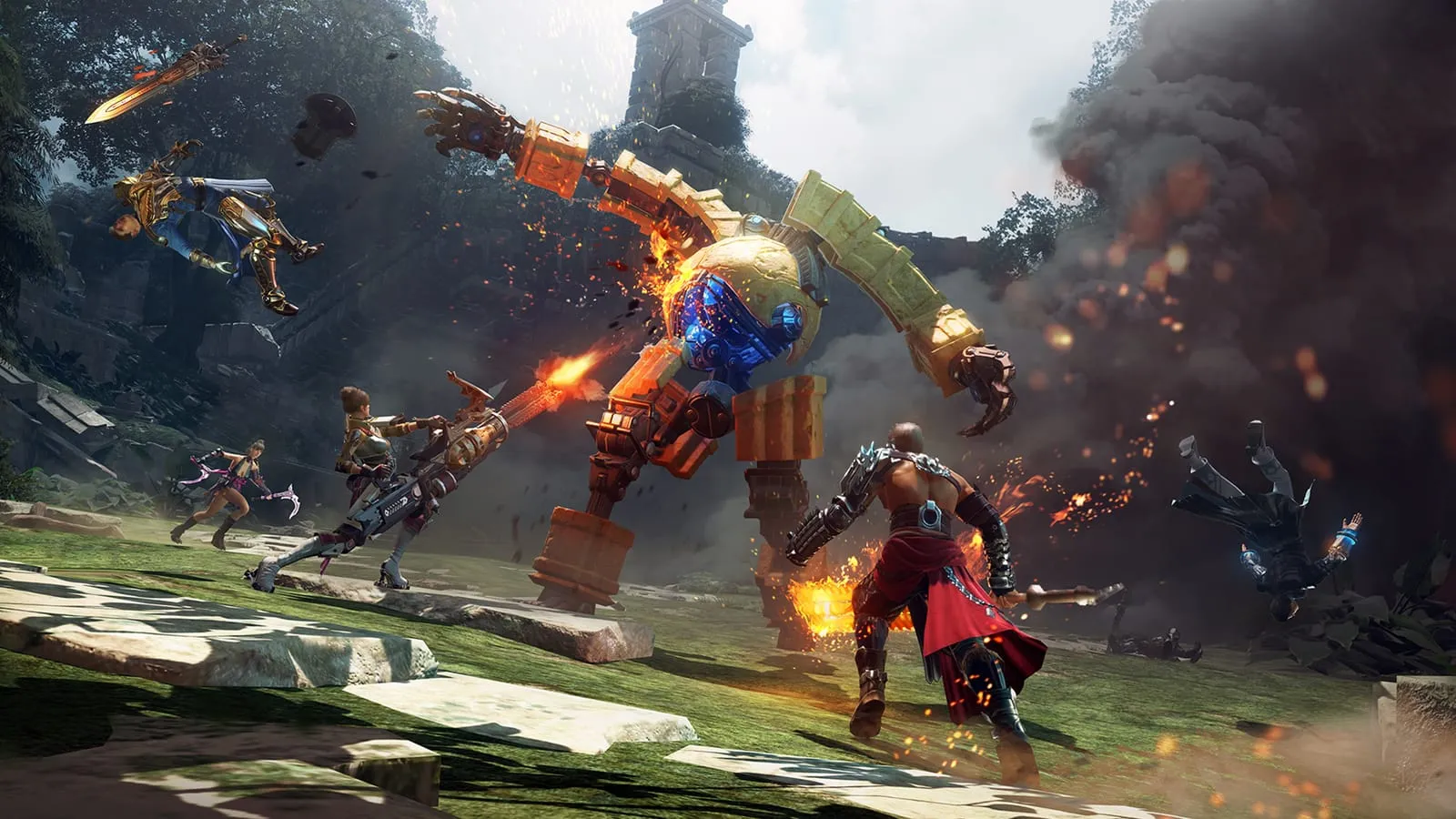 Skyforge: кадр из игры
