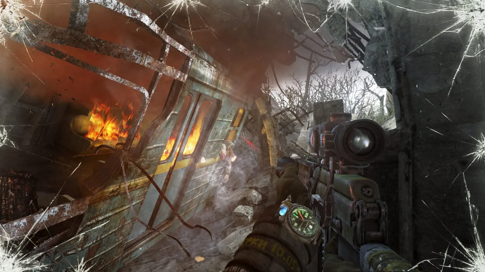 Metro: Last Light Redux: кадр из игры