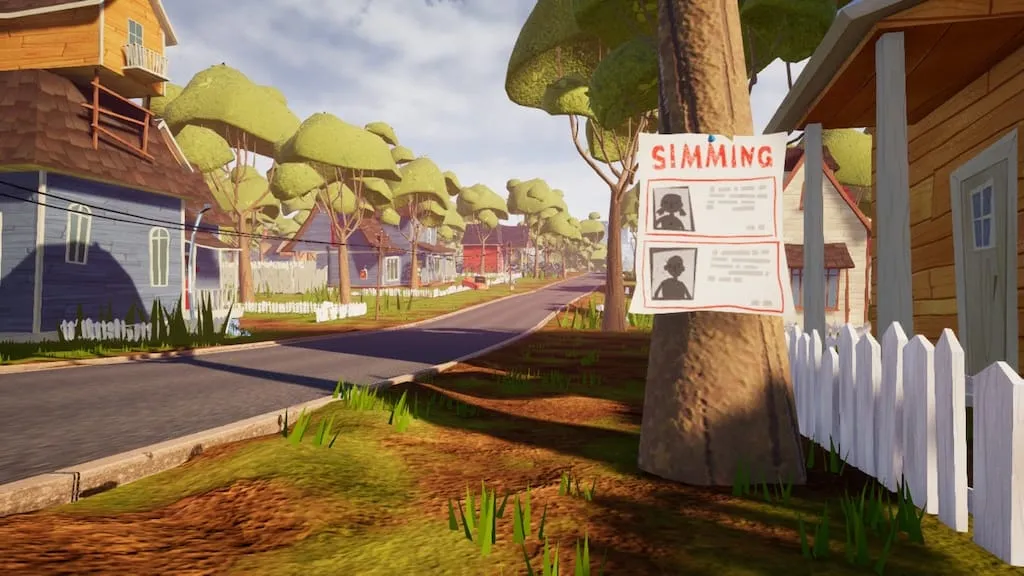 Hello Neighbor: кадр из игры