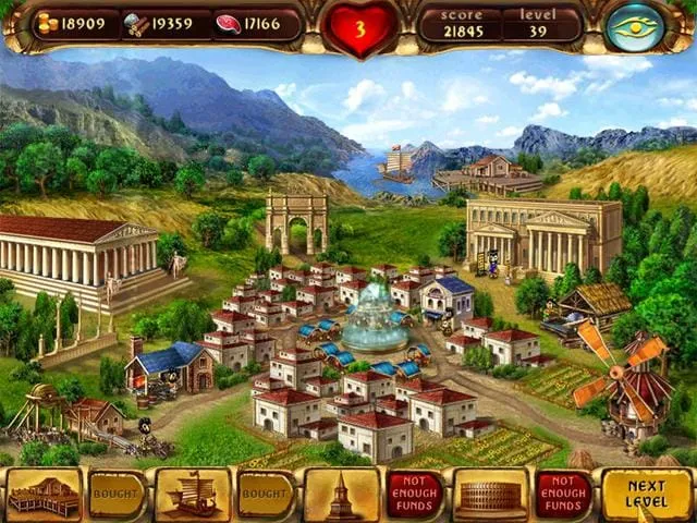 Cradle of Rome: кадр из игры