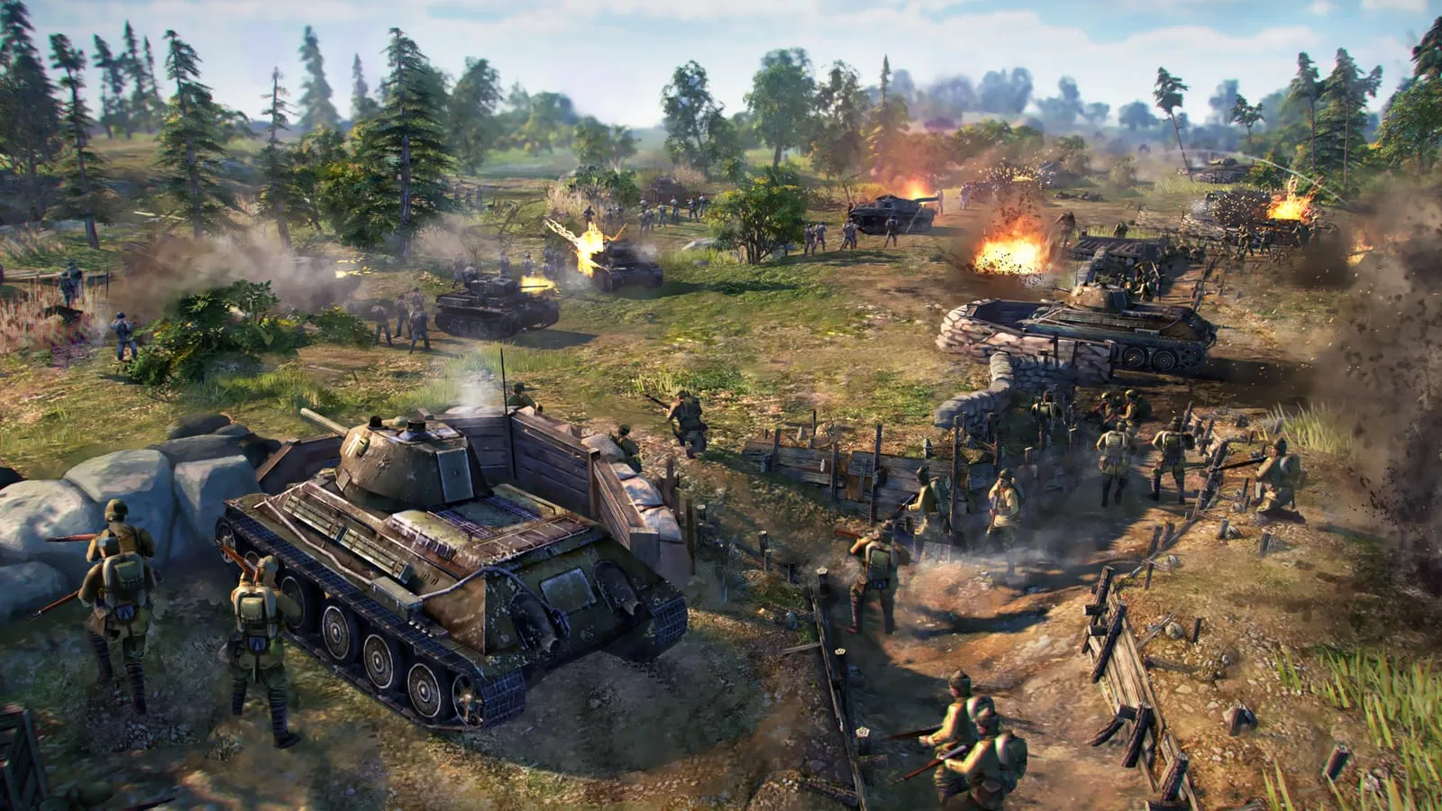 Blitzkrieg 3: кадр из игры