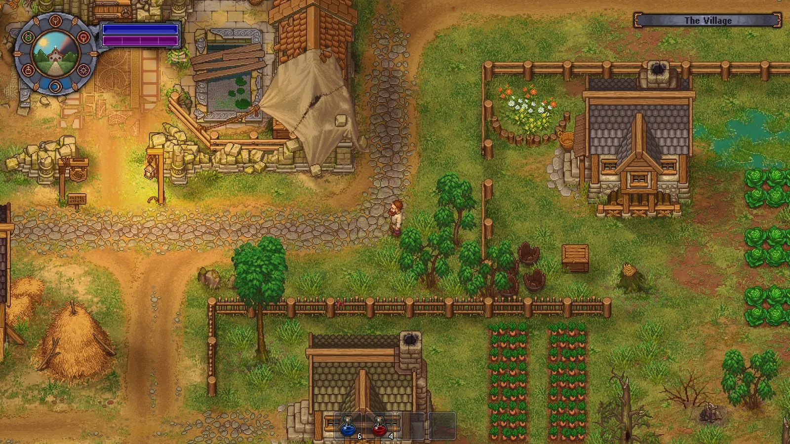 Graveyard Keeper: кадр из игры