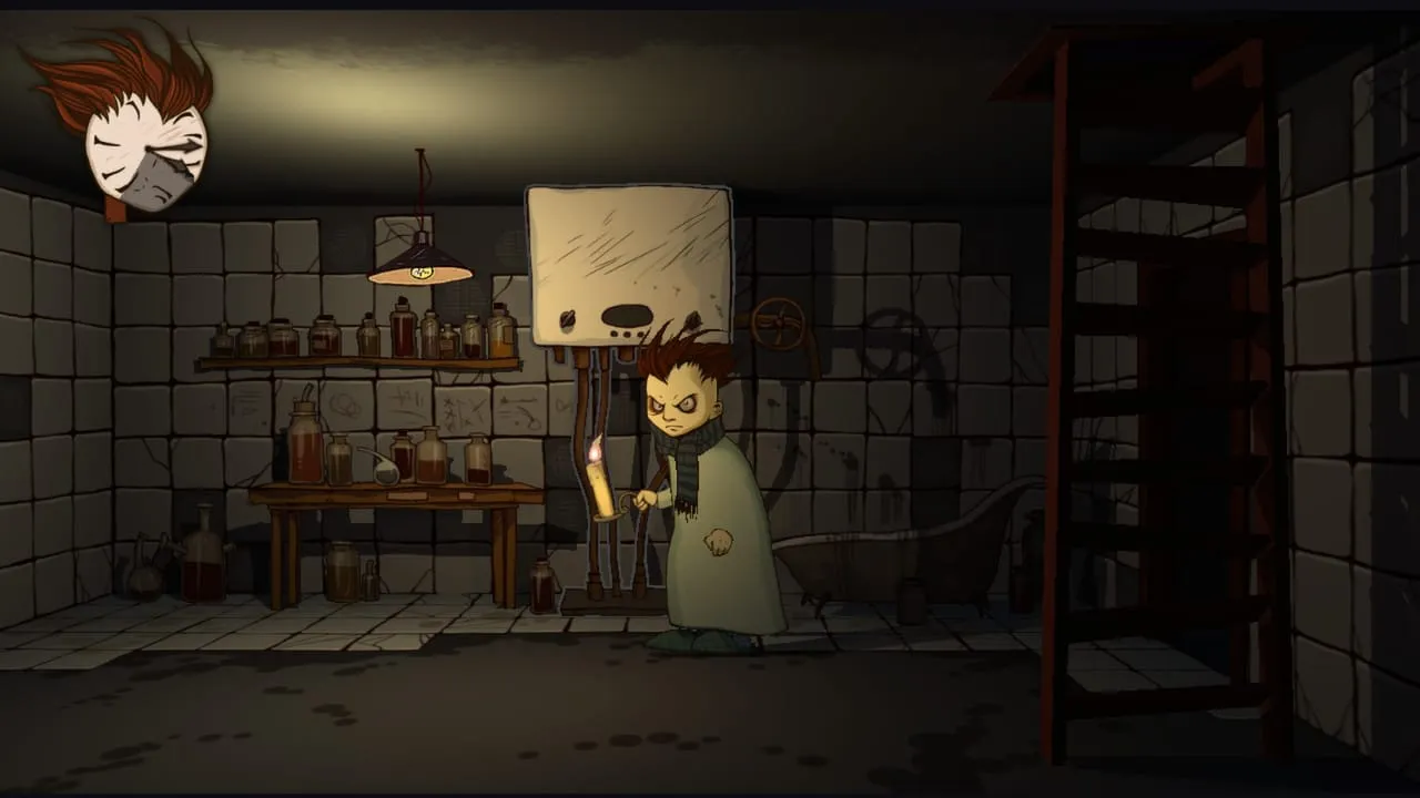 Knock-knock: кадр из игры