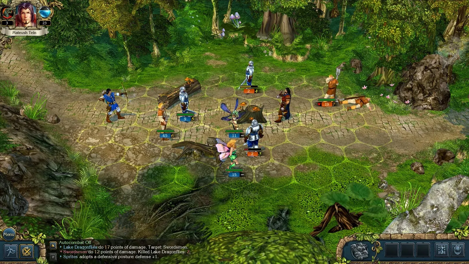 King’s Bounty. Легенда о рыцаре: кадр из игры