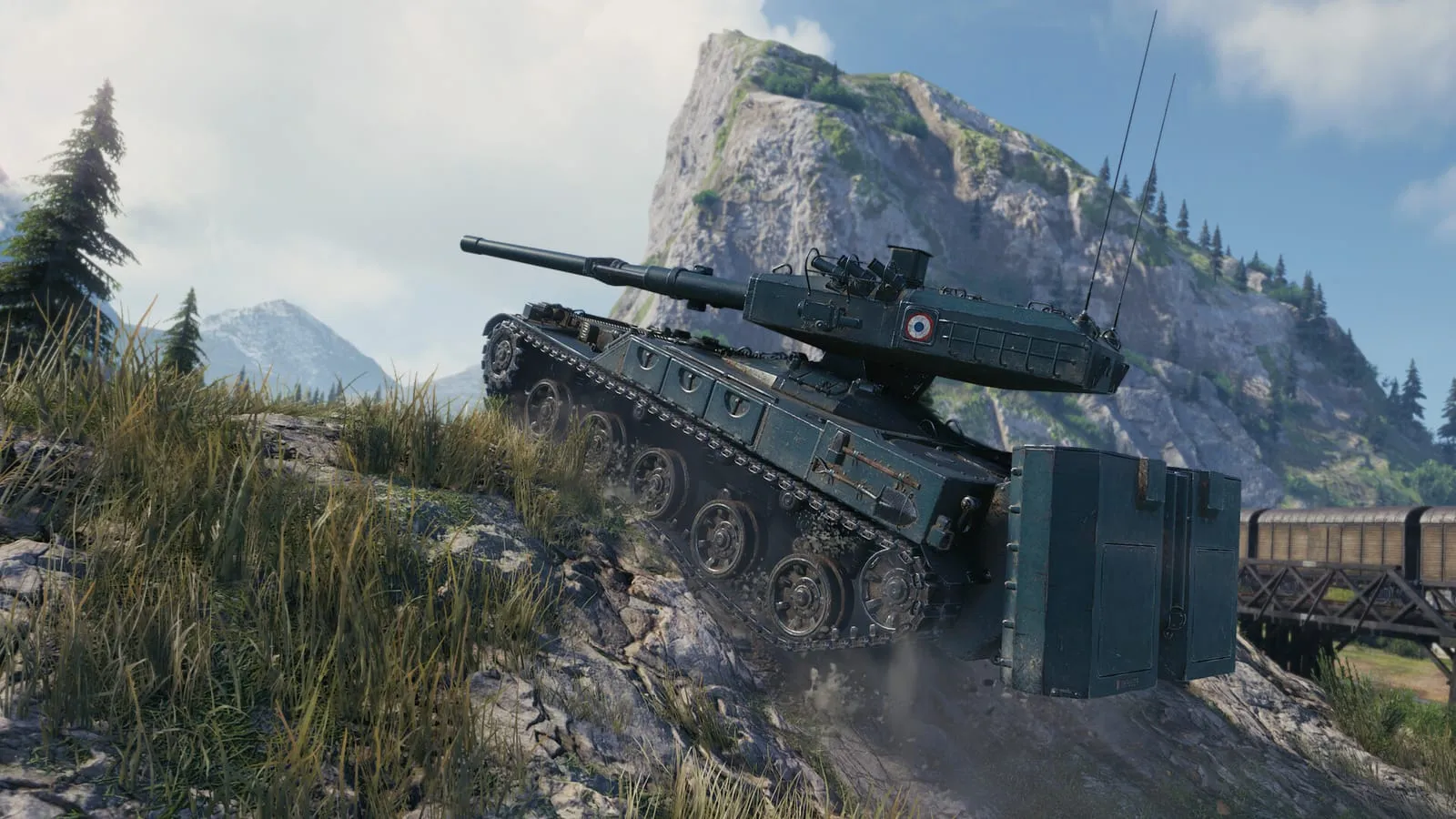 World of Tanks: кадр из игры