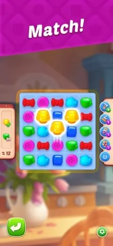 Homescapes: кадр из игры