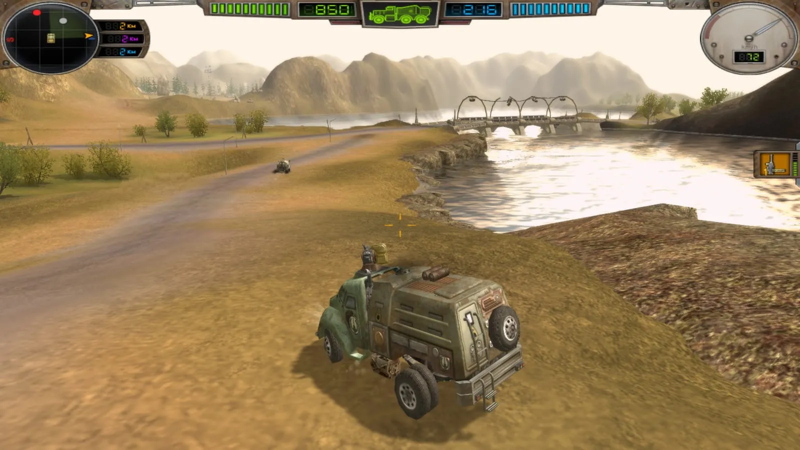 Hard Truck Apocalypse / Ex Machina: кадр из игры