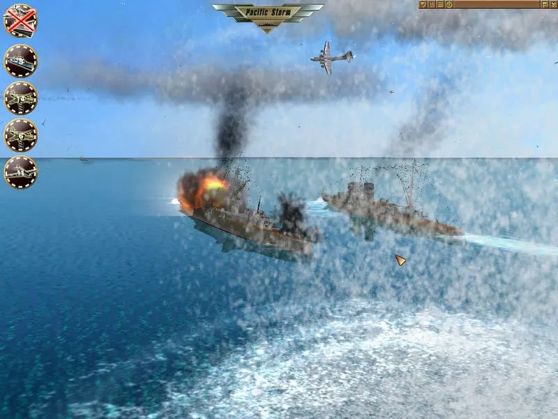 Pacific Storm: кадр из игры