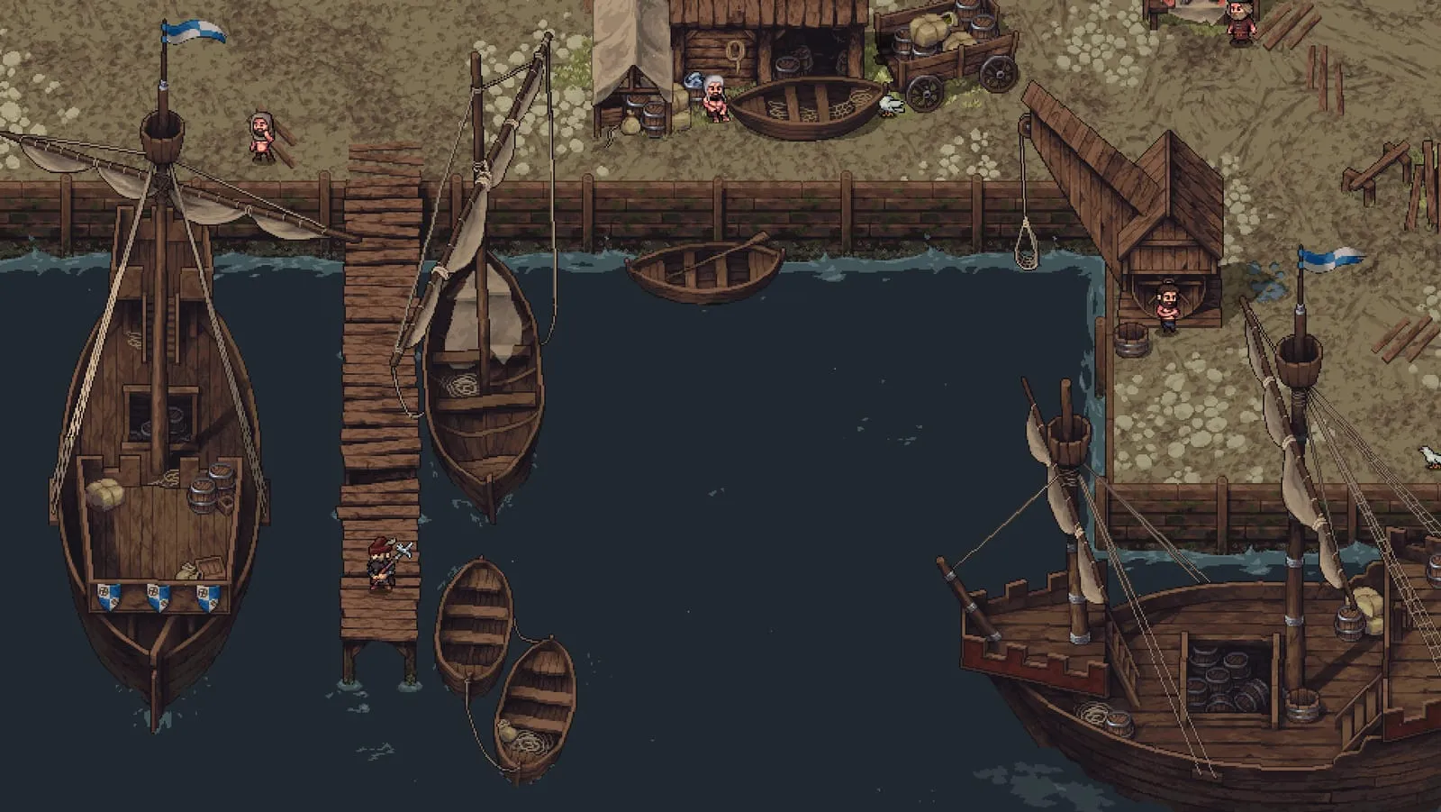 Stoneshard: кадр из игры