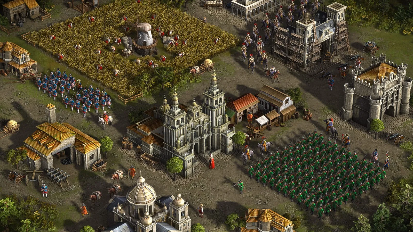 Cossacks 3: кадр из игры