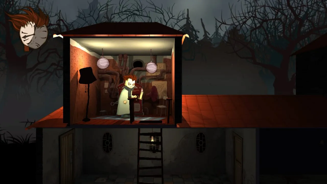 Knock-knock: кадр из игры