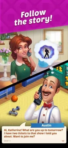 Homescapes: кадр из игры