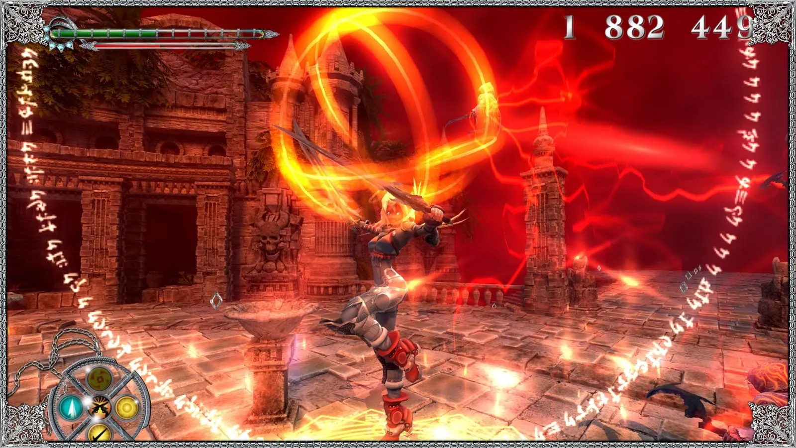 X-Blades: кадр из игры
