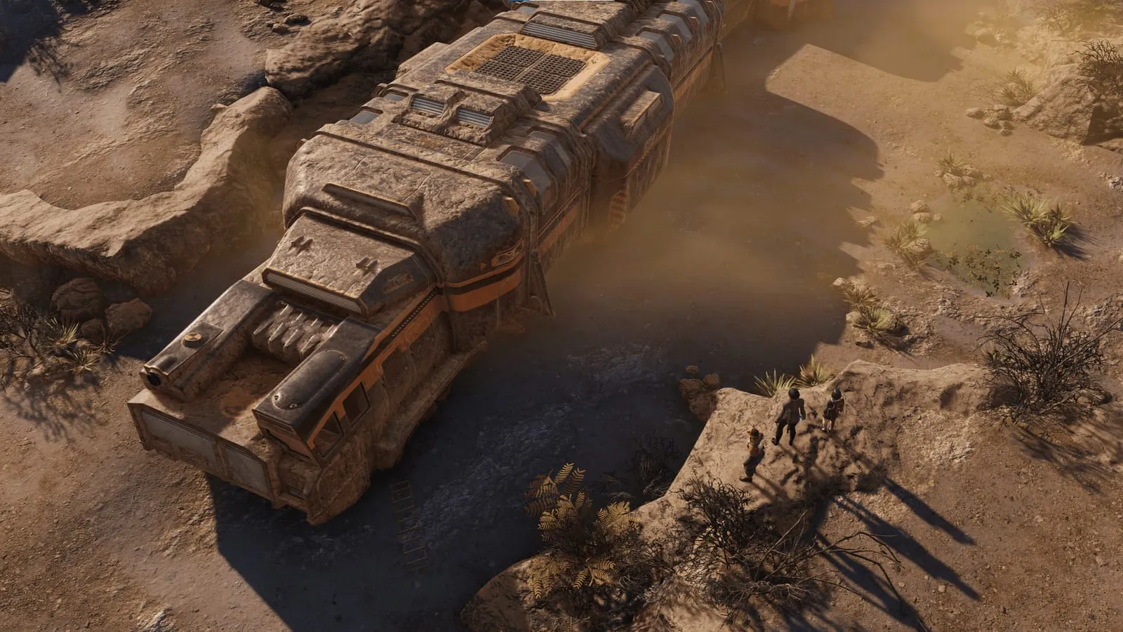 Encased: A Sci-Fi Post-Apocalyptic RPG: кадр из игры