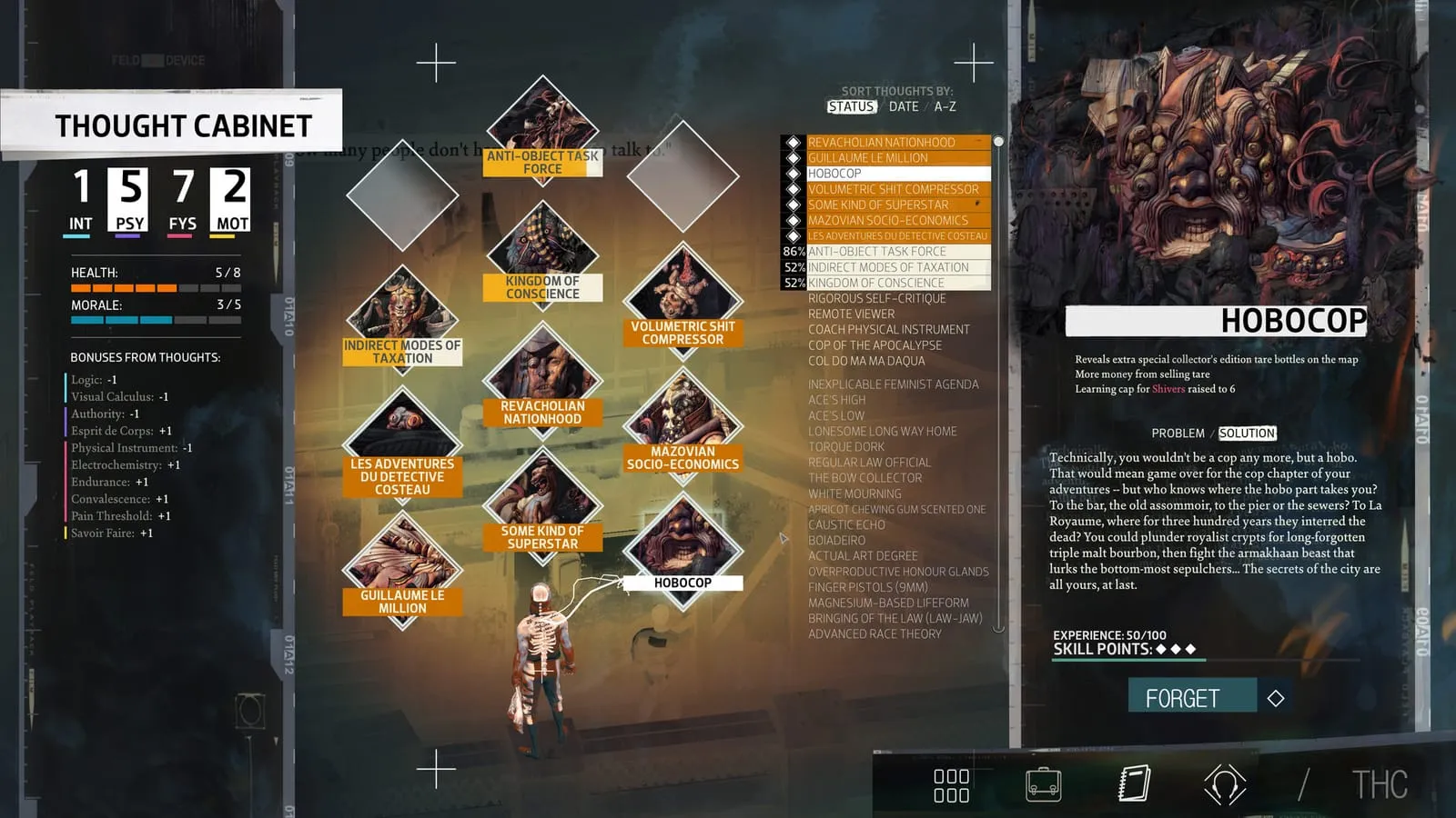 Disco Elysium - The Final Cut: кадр из игры
