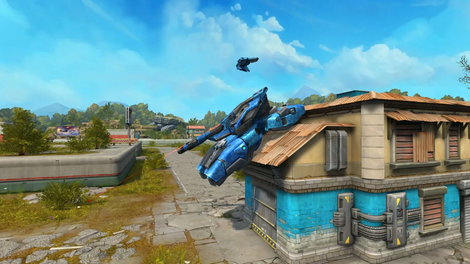 Tanki Online: кадр из игры