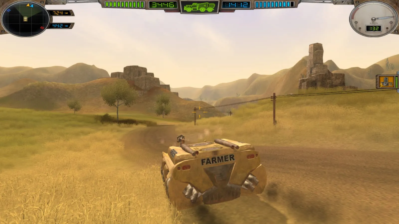 Hard Truck Apocalypse / Ex Machina: кадр из игры
