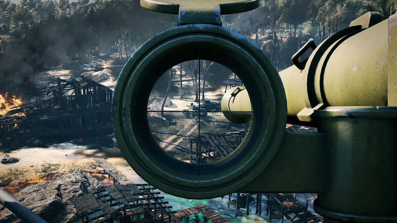 Enlisted: кадр из игры