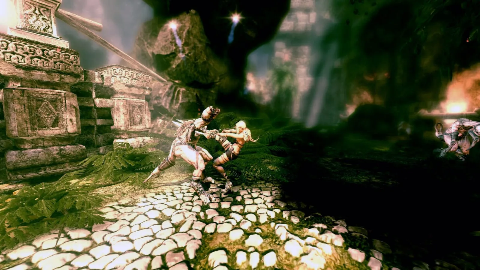 Blades of Time: кадр из игры