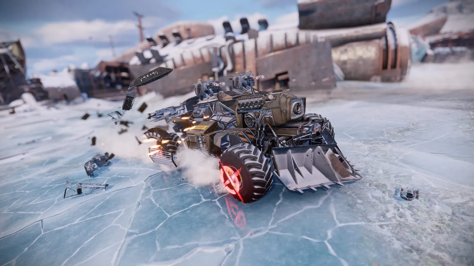 Crossout: кадр из игры