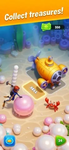 Fishdom: кадр из игры