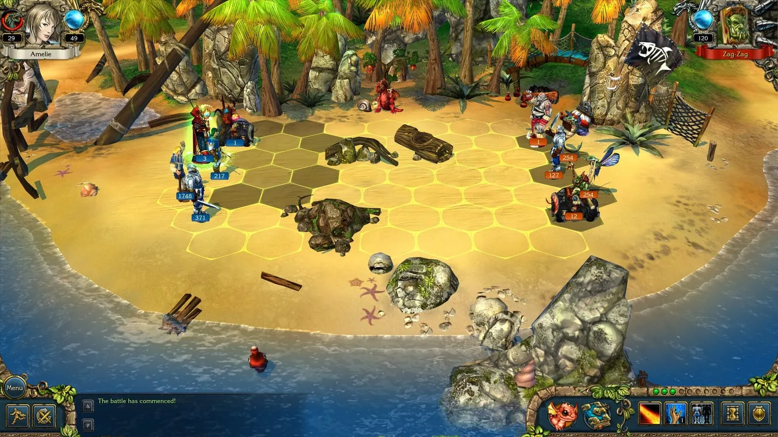 King’s Bounty. Перекрёстки миров: кадр из игры