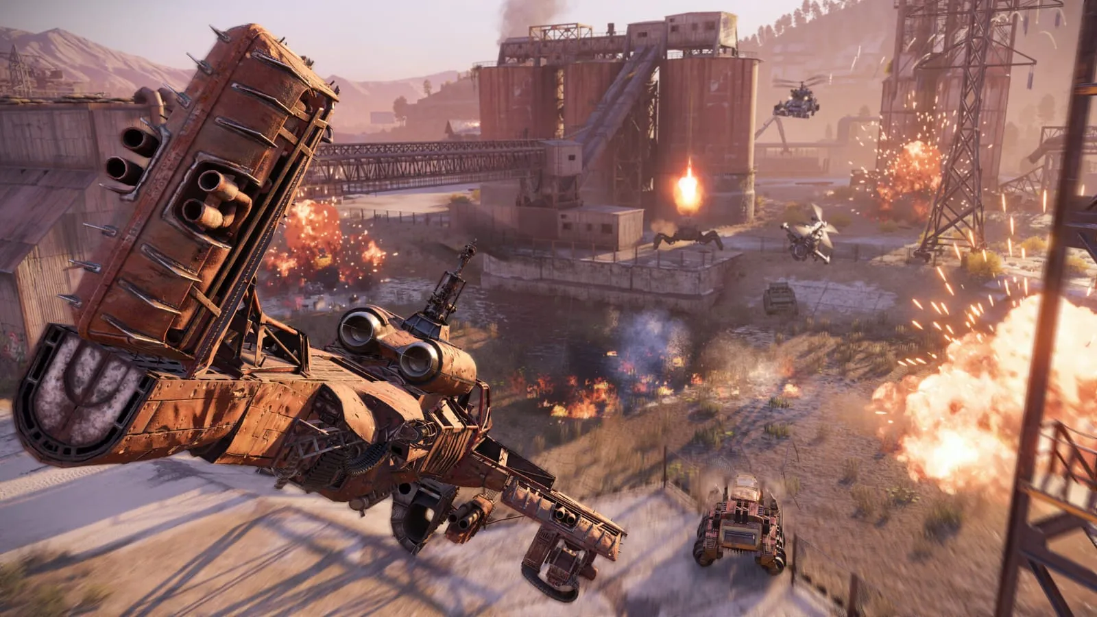 Crossout: кадр из игры