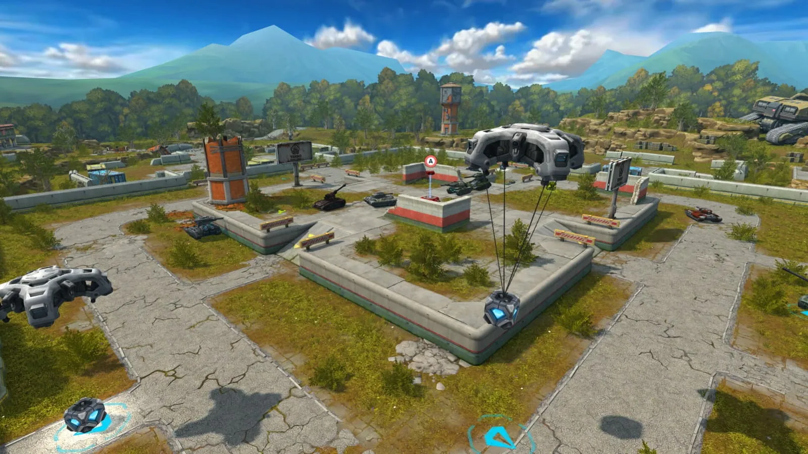 Tanki Online: кадр из игры