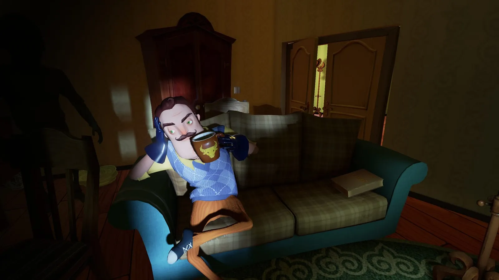 Hello Neighbor: кадр из игры