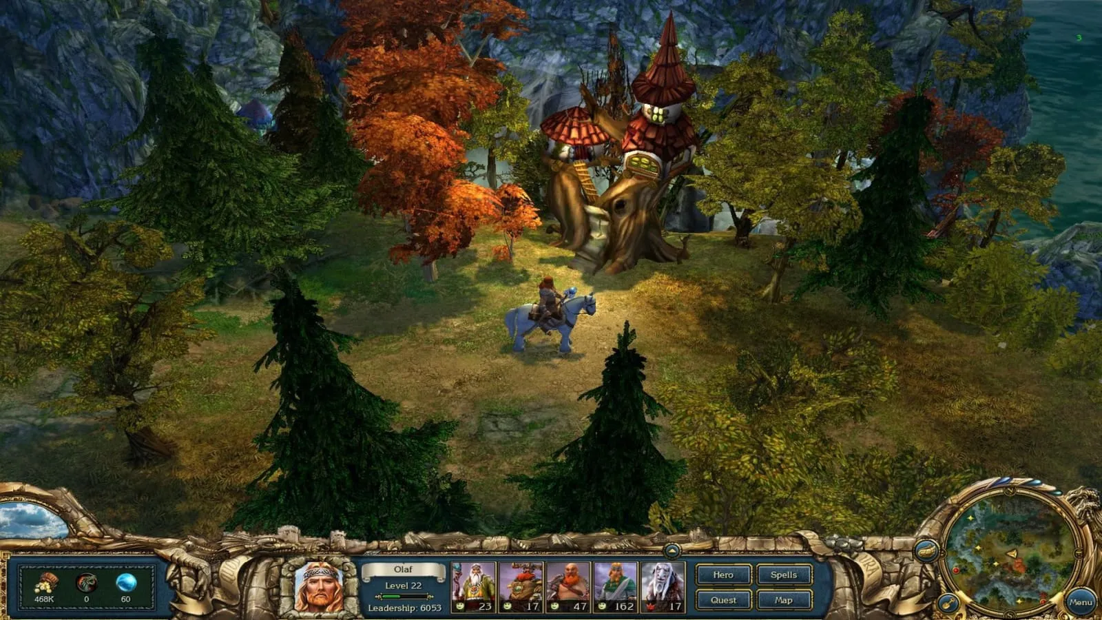 King’s Bounty. Воин Севера: кадр из игры