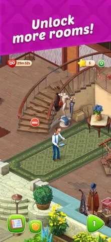 Homescapes: кадр из игры