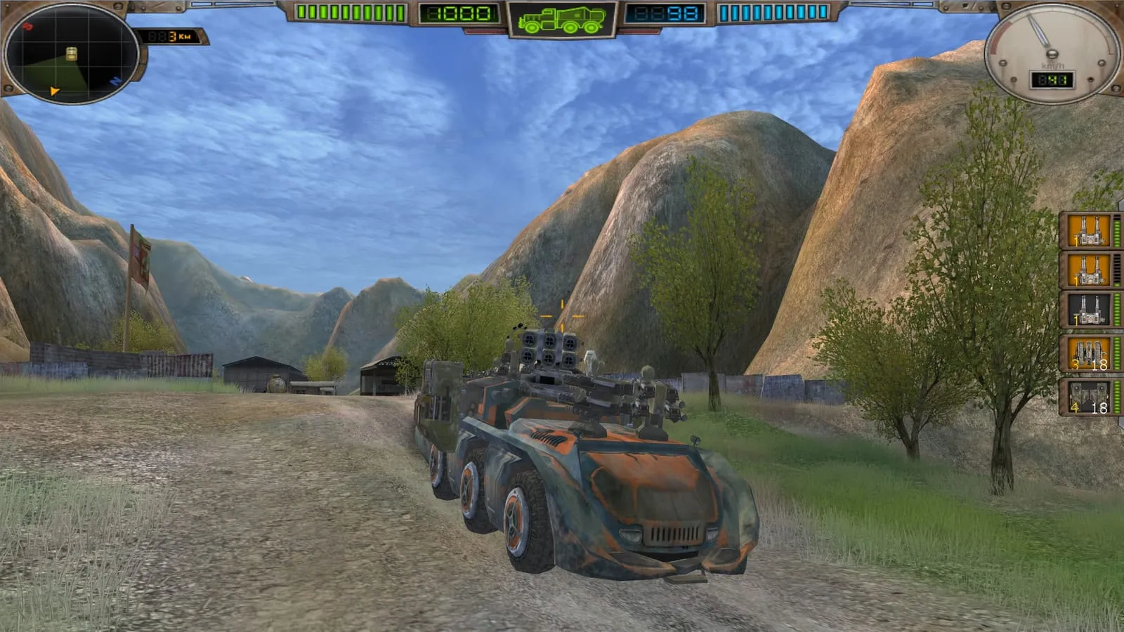 Hard Truck Apocalypse: Rise Of Clans / Ex Machina: Meridian 113: кадр из игры