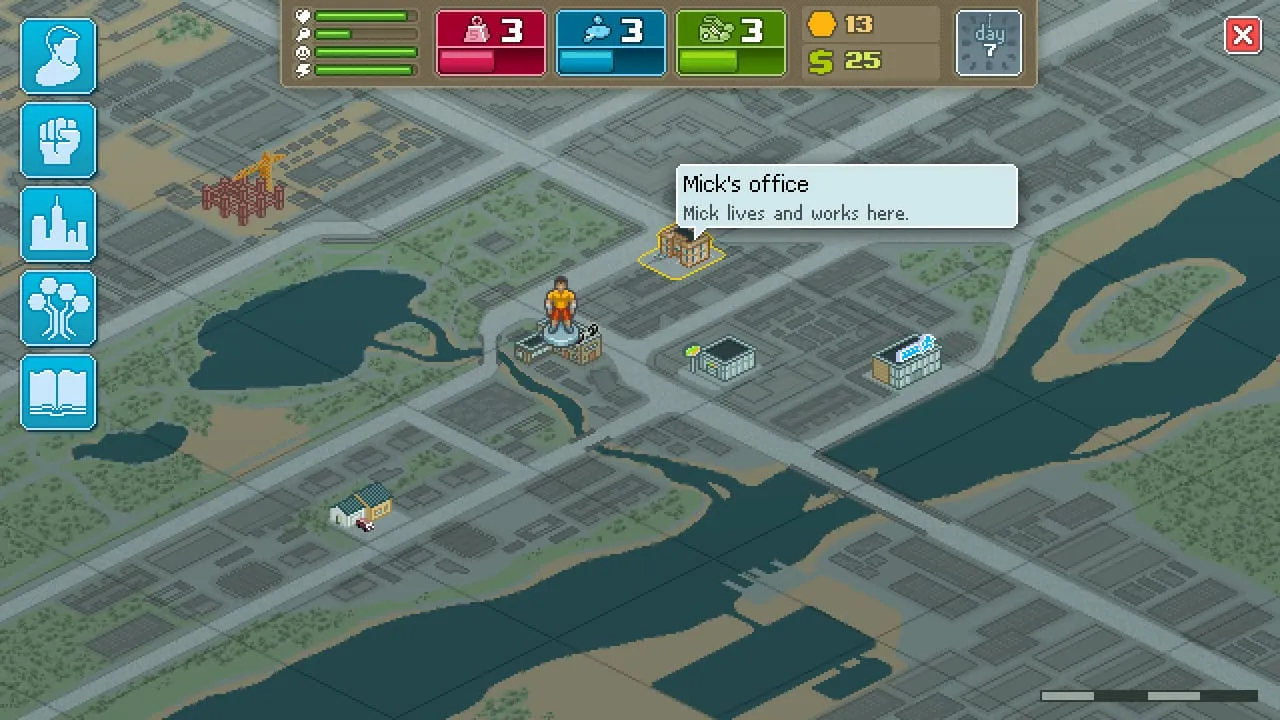 Punch Club: кадр из игры